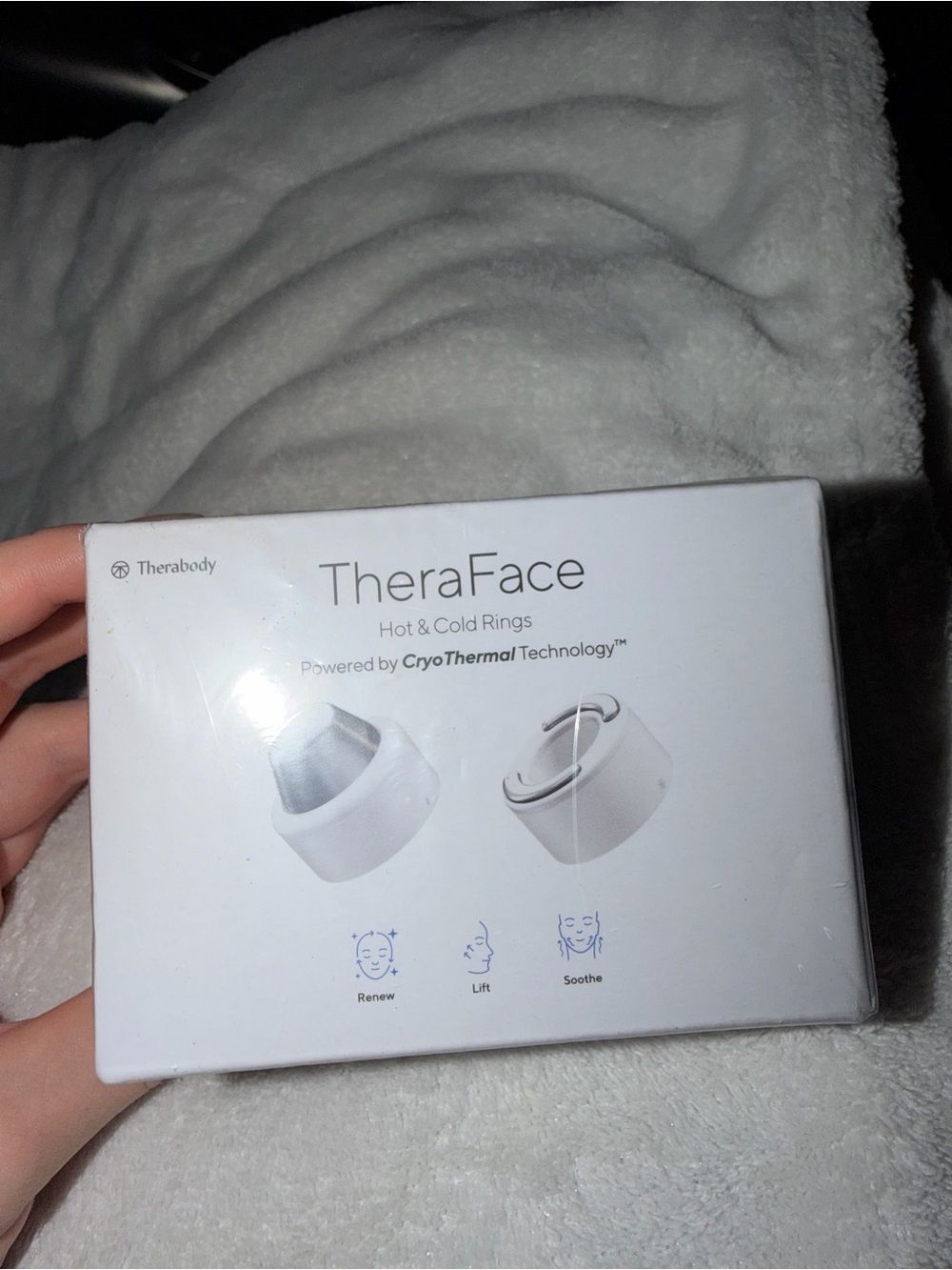 Therabody TheraFace Hot & Cold Rings - never opened/new